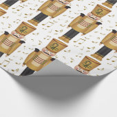 Kerst Speelgoed Soldier Notenkraker Xmas Cadeaupapier (Hoek)