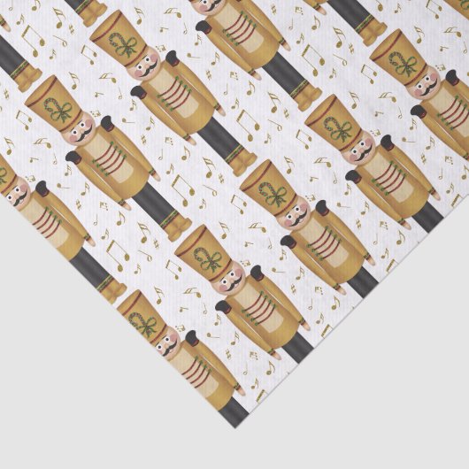 Kerst Speelgoed Soldier Notenkraker Xmas Tissuepapier (Detail)