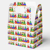 Kerst Speelgoed Trein Bedankdoosjes (Geopend)