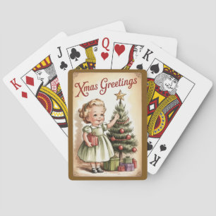 Kerst speelkaarten cadeau