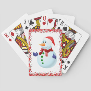 Kerst speelkaarten spel