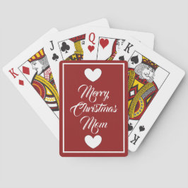Kerst speelkaarten voor mama van dalDesignNZ
