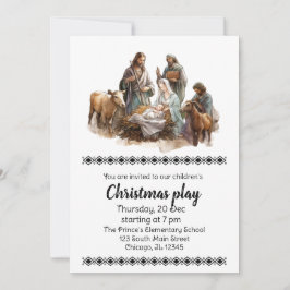 Kerst speelt uitnodiging