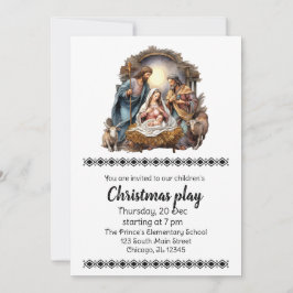 Kerst speelt uitnodiging