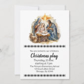 Kerst speelt uitnodiging (Voorkant)