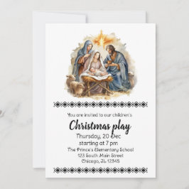 Kerst speelt uitnodiging
