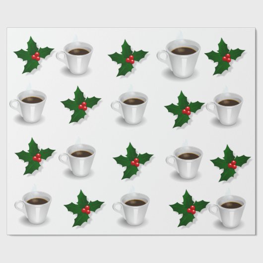 Kerst Spirit, Schattige, inpakpapier (Vlak)