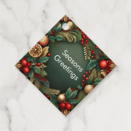 Kerst Spirits Decor Bedankjes Labels