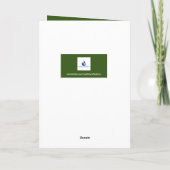 Kerst Spirituele Boeket Kaart (Achterkant)