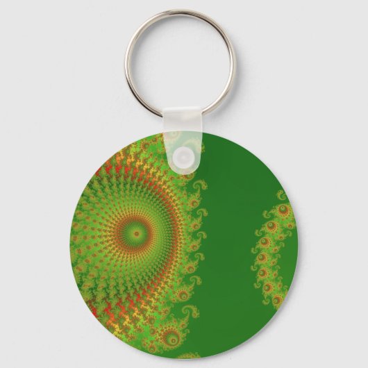 Kerst Spirole Sleutelhanger (Voorkant)