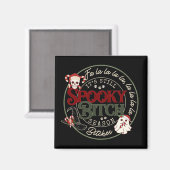 Kerst Spooky B Season Magnet (Voorkant / Achterkant)