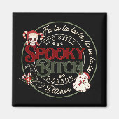Kerst Spooky B Season Magnet (Voorkant)