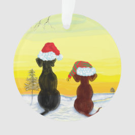 kerst springador ornament
