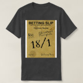 Kerst Sprookje Wedden Slip uit New York T-shirt (Design voorkant)