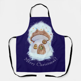 Kerst Sprookjes Huis Schort