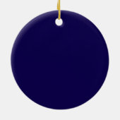 Kerst Sprookjeshuis Keramisch Ornament (Achterkant)
