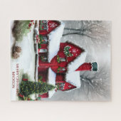 Kerst Sprookjeslandschap Legpuzzel (Horizontaal)