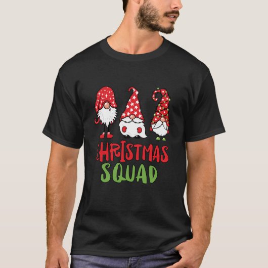 Kerst Squad Gnomies Shirt Funny Christmas Gnom (Voorkant)