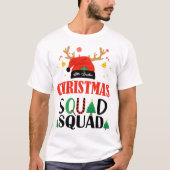 Kerst Squad Kleine Broer T-shirt (Voorkant)