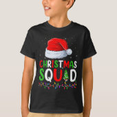 Kerst Squad Matching Familie Groep Funny Xmas P T-shirt (Voorkant)