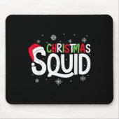 Kerst Squad Matching Familiegroep Santa Elf Xm Muismat (Voorkant)