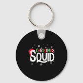 Kerst Squad Matching Familiegroep Santa Elf Xm Sleutelhanger (Voorkant)