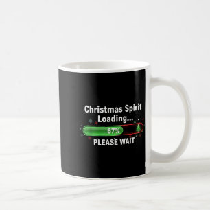Kerst Srit Laden 67 Procent Grappige T-shirt Koffiemok