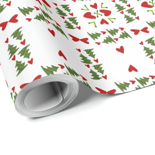 Kerst steken inpakpapier (Rol Hoek)