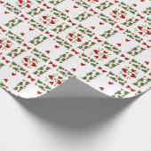 Kerst steken inpakpapier (Hoek)