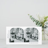 Kerst Stereoview - Feestdagenkaart (Staand voorkant)