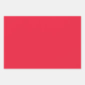 Kerst Sterren en Strepen Wrapping Paper Set (Voorkant 3)