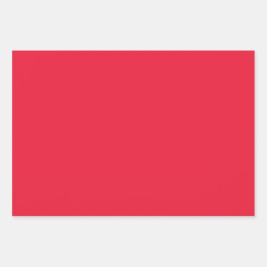 Kerst Sterren en Strepen Wrapping Paper Set (Voorkant 3)