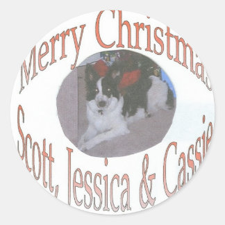 Kerst sticker