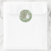 Kerst sticker (Tas)