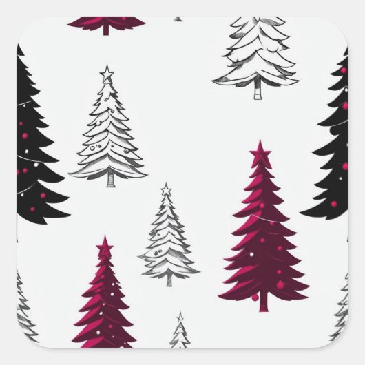 Kerst sticker (Voorkant)