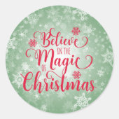 Kerst sticker (Voorkant)