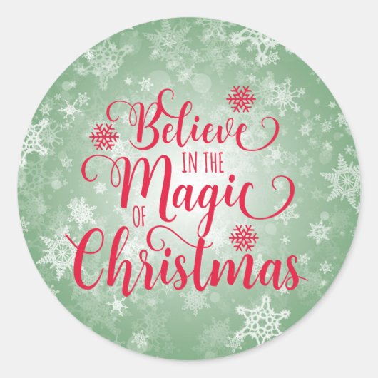 Kerst sticker (Voorkant)