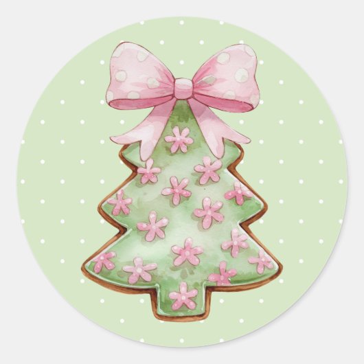 Kerst sticker (Voorkant)