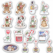 Kerst sticker (Voorkant)