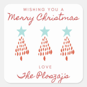 Kerst sticker