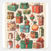Kerst sticker (Voorkant)