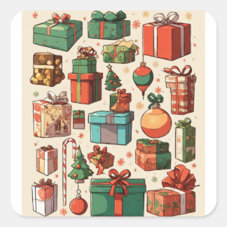 Kerst sticker