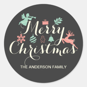 Kerst sticker