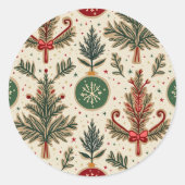 kerst sticker (Voorkant)