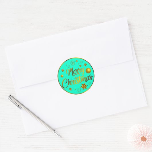 Kerst sticker (Envelop)