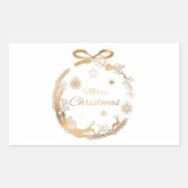 Kerst sticker (Voorkant)