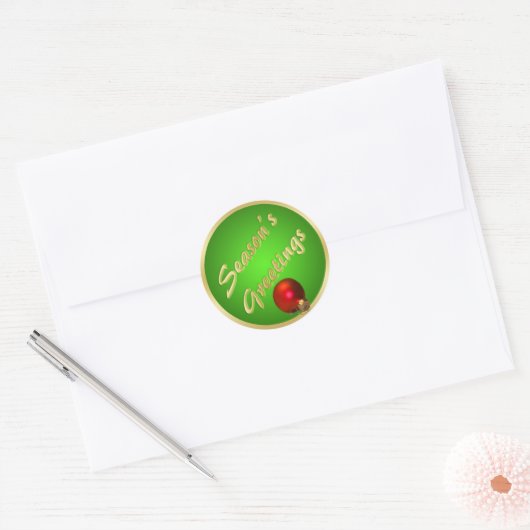 Kerst sticker (Envelop)