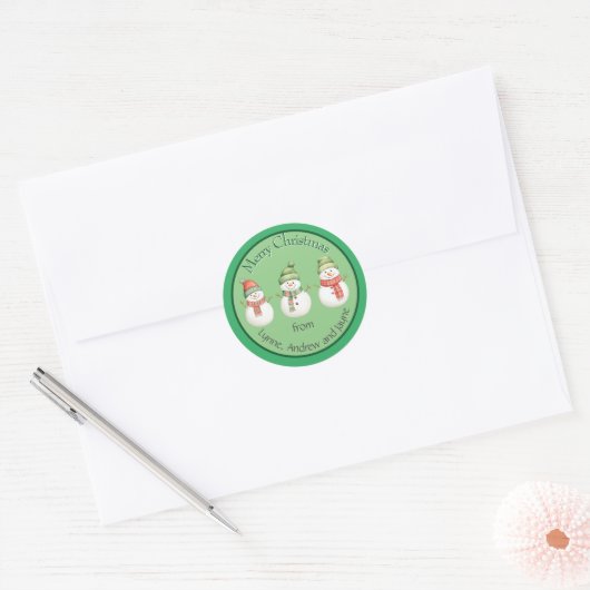  Kerst sticker (Envelop)
