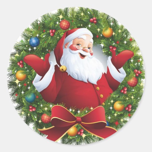 Kerst sticker (Voorkant)