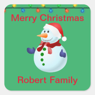 Kerst sticker